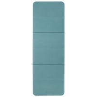 Gaiam Easy-Fold Fitness Mat Seafoam flat