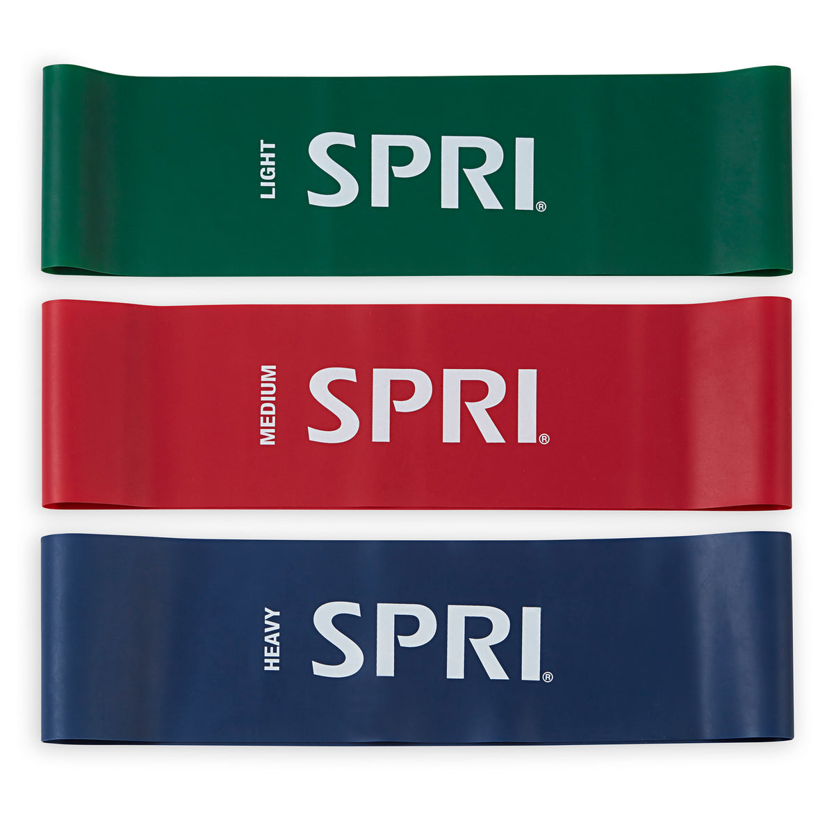 SPRI Flat Band Loop Kit all three bands