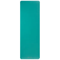 Gaiam Essentials Fitness Mat & Sling (10mm) teal flat